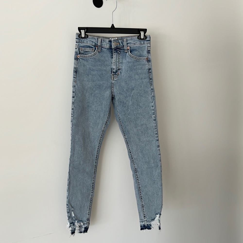 Topshop Jamie High Waisted Jeans - Petite 26